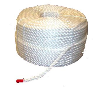Polypropylene rope - 22mm Dia White